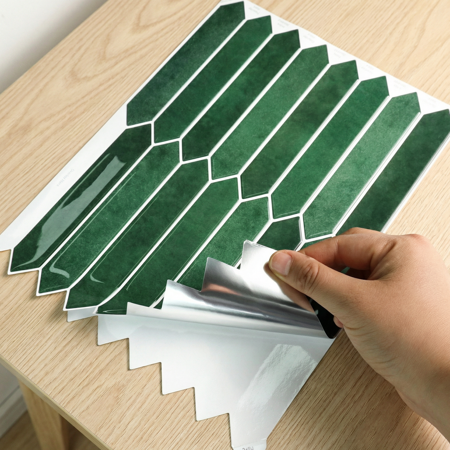 Linear North - Självhäftande 3D Vinyl Kakel Linjär