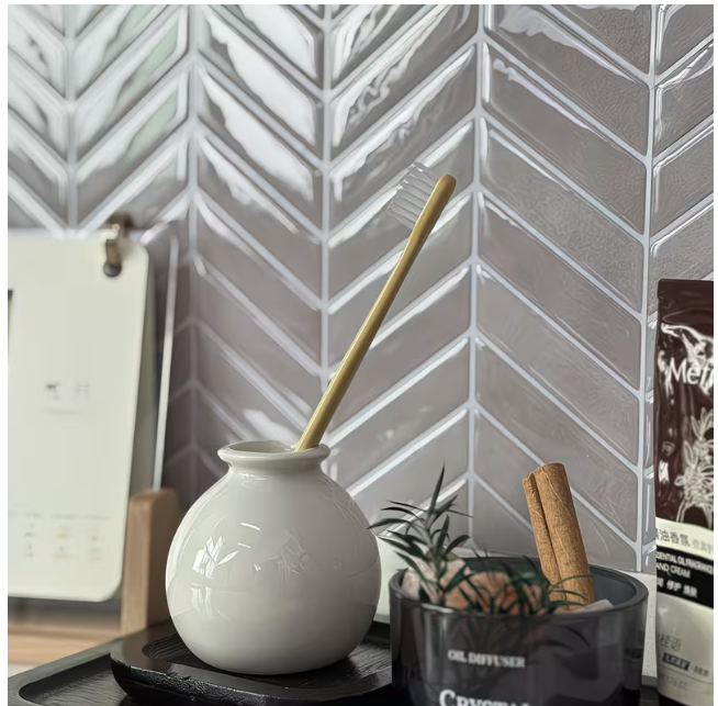 Nordic Elements produktöversikt – storlek och installationsyta 3D vinyl kakelplattor